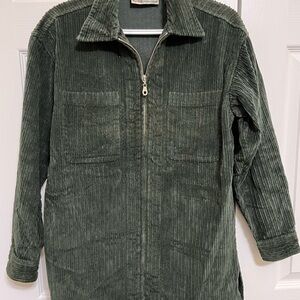 Vintage Express Dark Green Corduroy Jacket/Shacket
